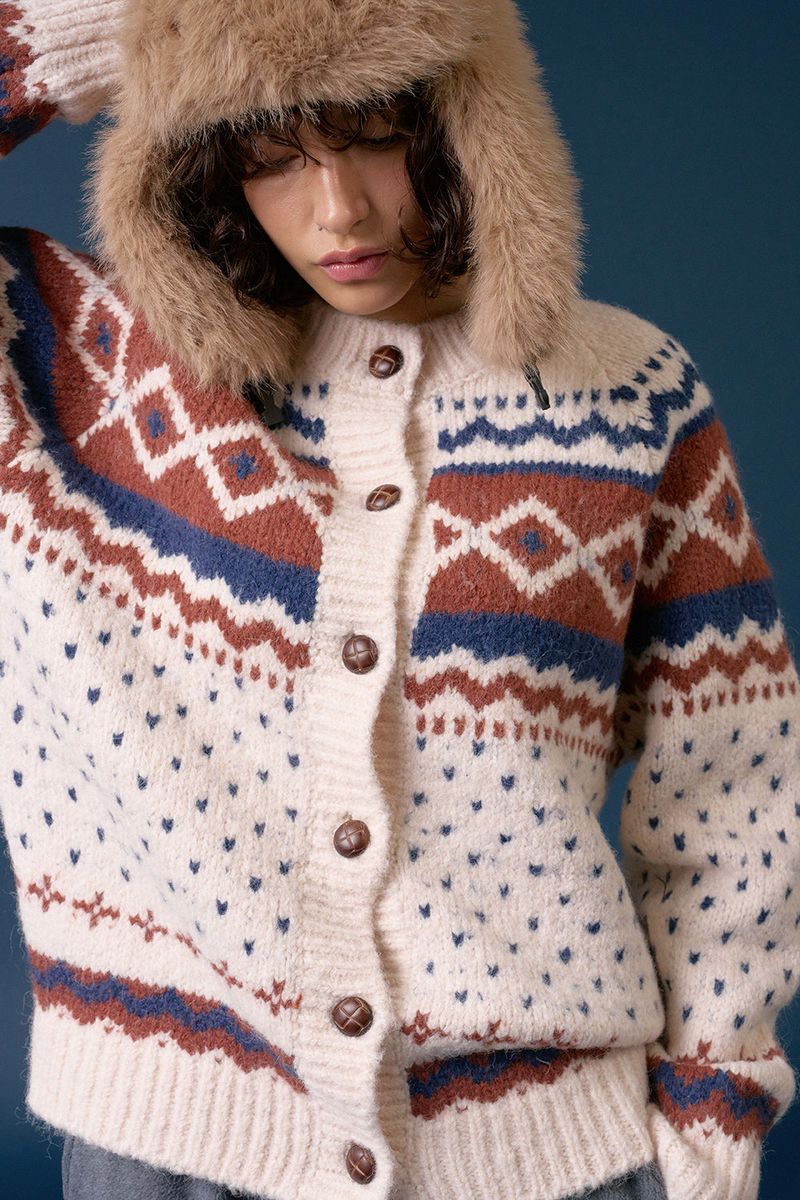 Eunoia vintage cardigan_ivory