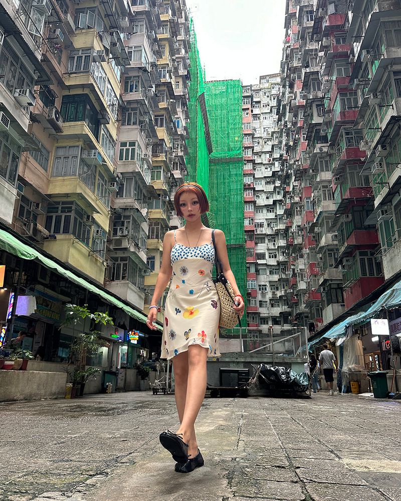 Soho Flower Mini Dress