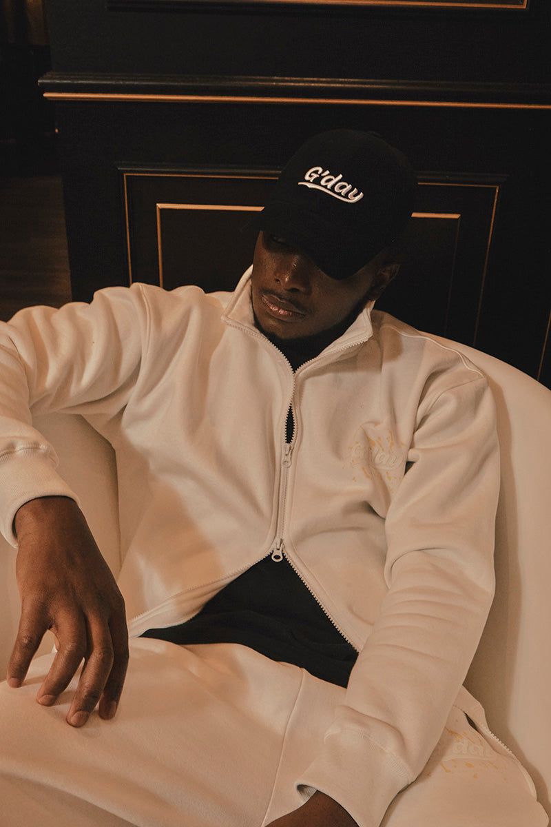 A GOOD DAY（ア グッドデイ）の「G'day coduroy ballcap(black)（Hats）」