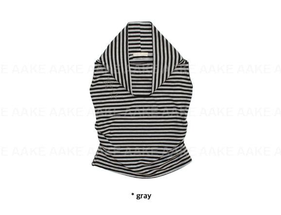 (2-way) STAR STUD DRAPE SLEEVELESS