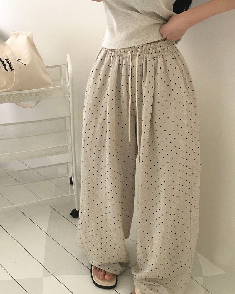BEIDELLI（ベイデリー）の「[MADE] Dot, Pintack Wide Pants（Pants）」
