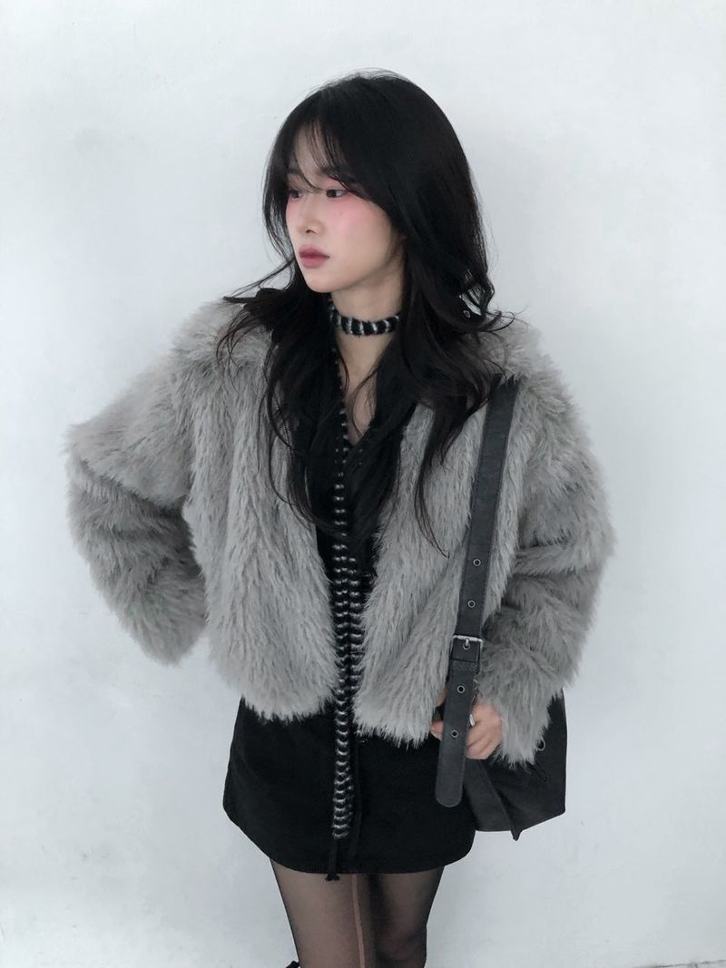 Swan Fur Jacket