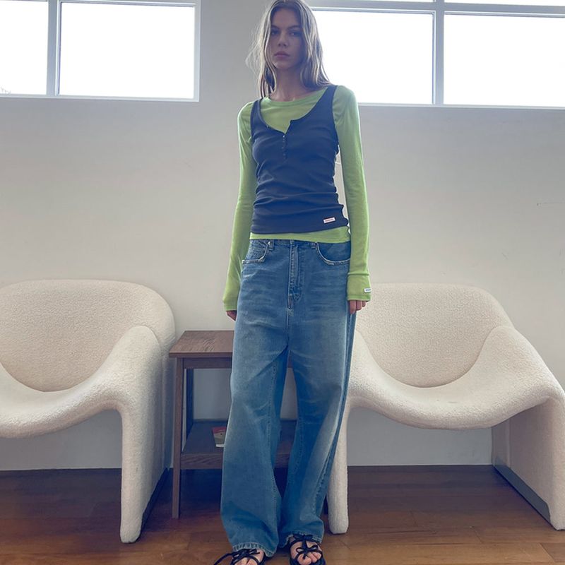 Sheer Tencel T/Shirts_Light Green