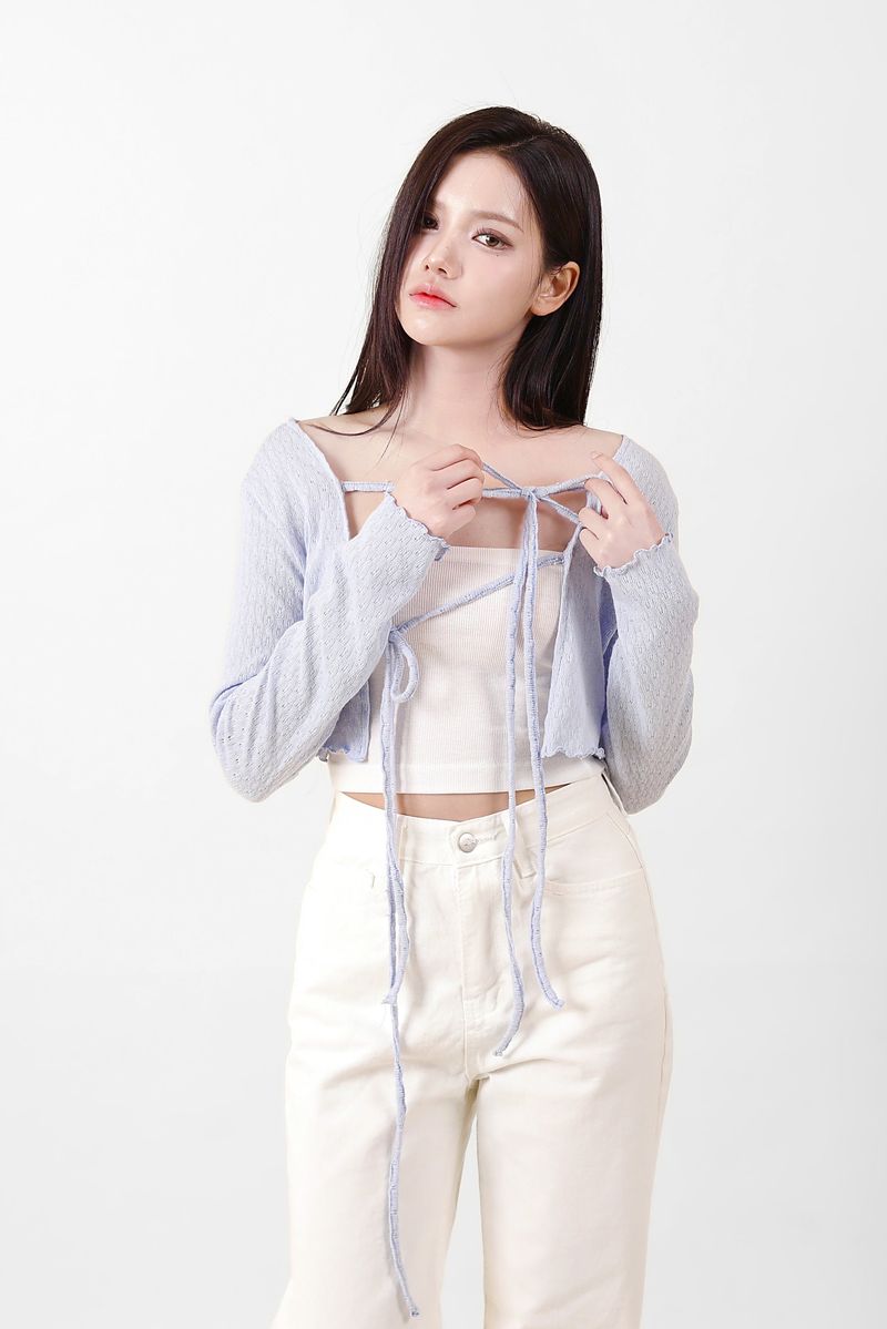 Layered Crop Cardigan
