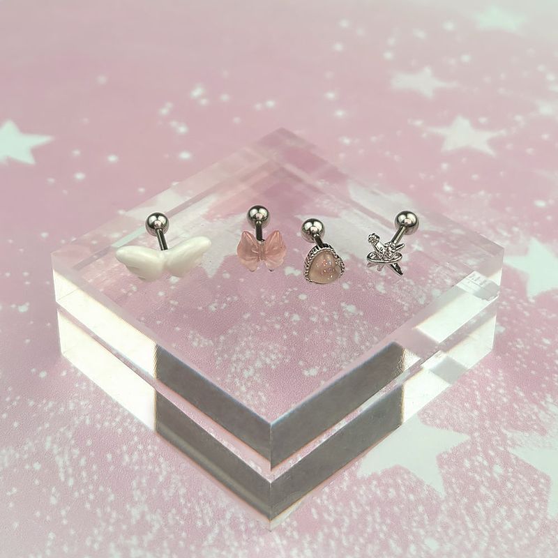 [SET] Baby Angel Ribbon Piercing