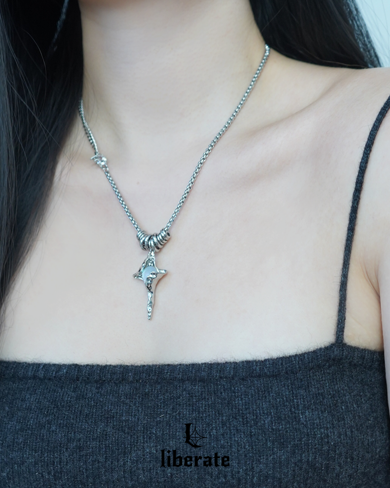 Moonstone Bold Chain Unique Necklace