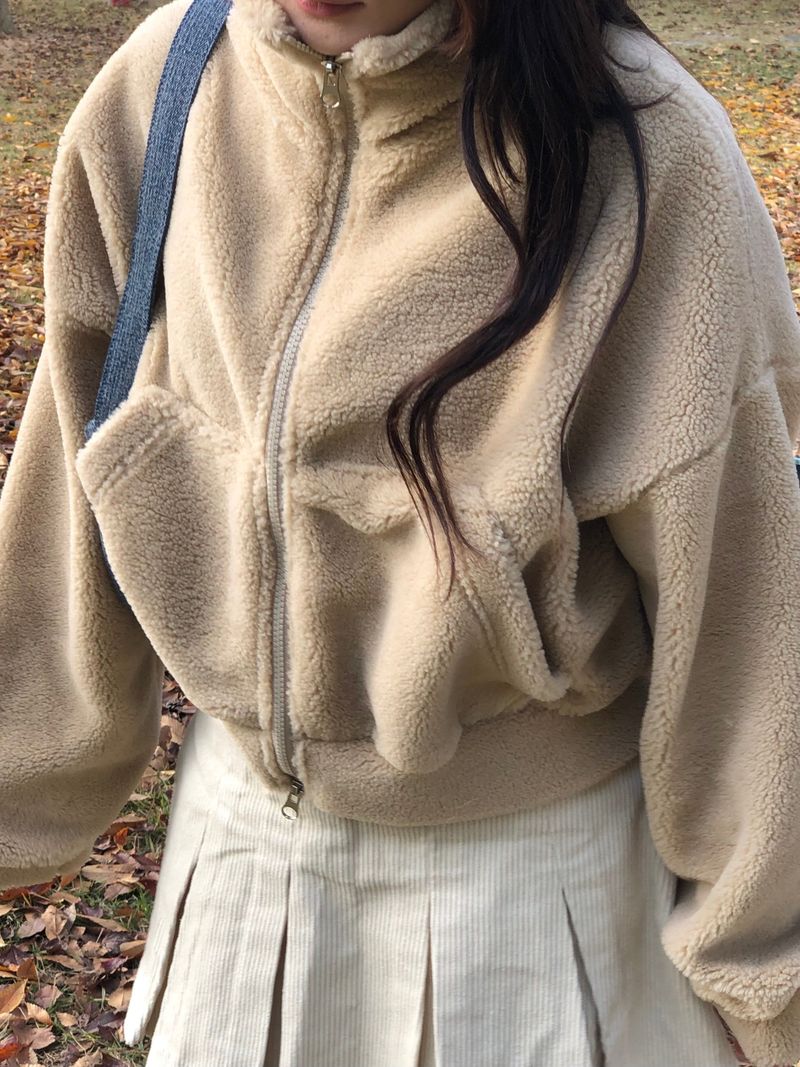 Teddy bear fleece jumper