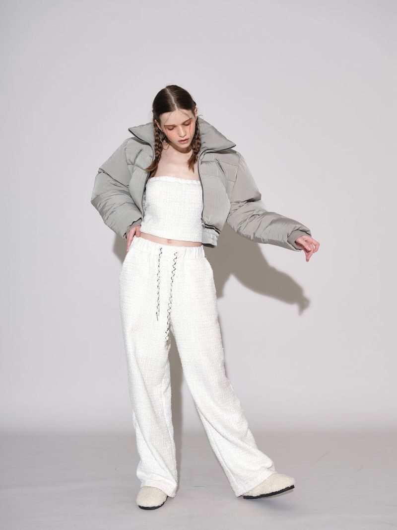 DUCK DOWN CROPPED JACKET