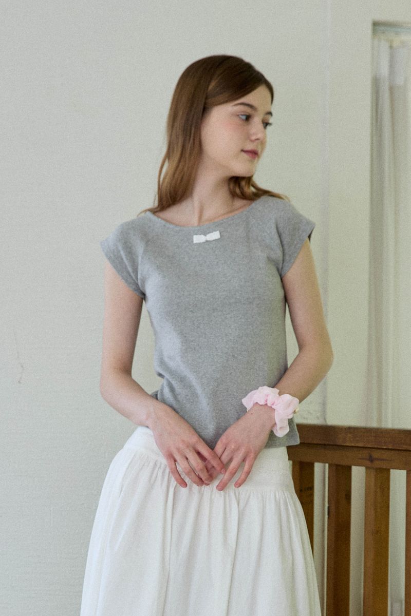 [3PCS 1SET] ROSE CHIFFON SCRUNCHIE