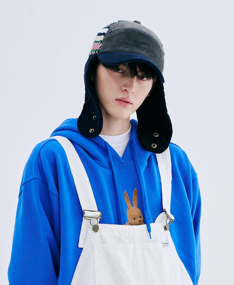 BSRABBIT(ビエスラビット)の「BSRABBIT EARFLAP HAT NORDIC KHAKI(Hats)」
