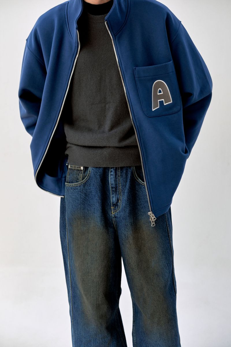ALARM LINE DENIM PANTS_MAN
