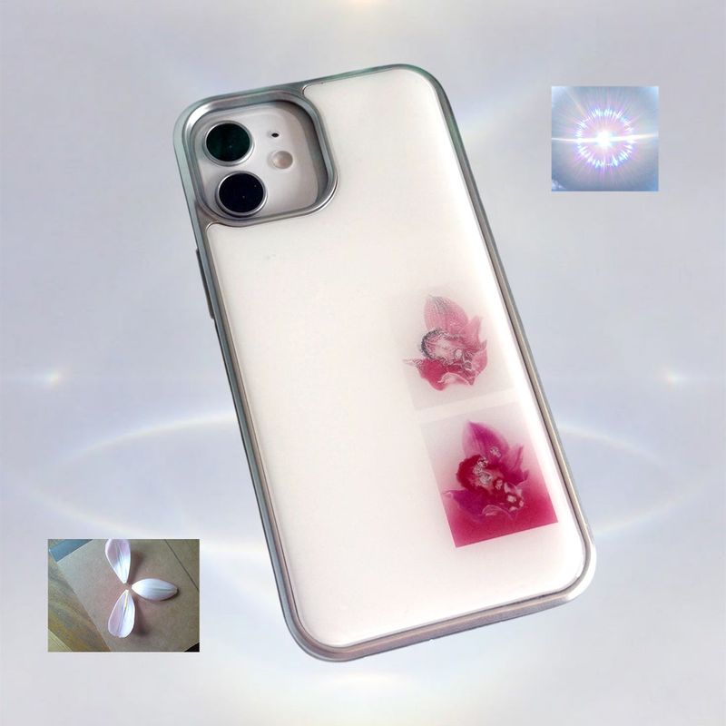 hasroom（hasroom）の「[silver epoxy] blush lotus dream (紅蓮の夢)（Smartphone Accessories）」