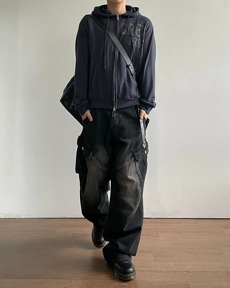 Sub Crop Hoodie Zip-up