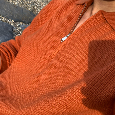  Slag Bella Hachi Half Zip Up Kara Knit