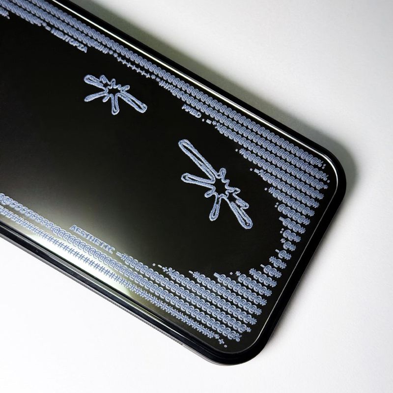 NTA Bound Life_ASCII CORE_002 Bumper Mirror Phone Case