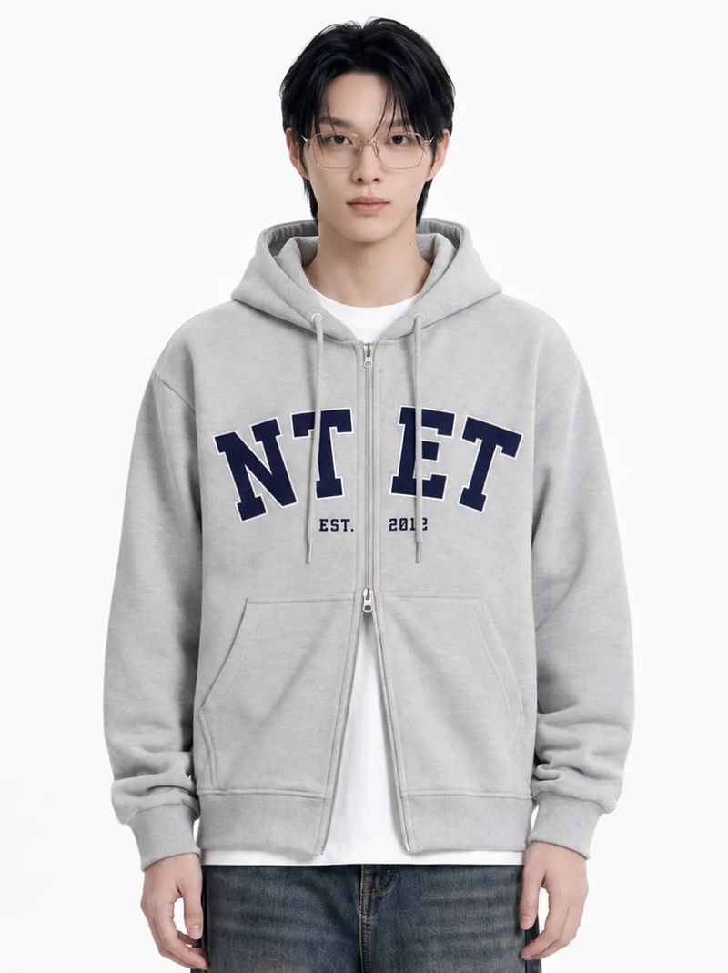 big arch logo 2-way zip-up (4color)