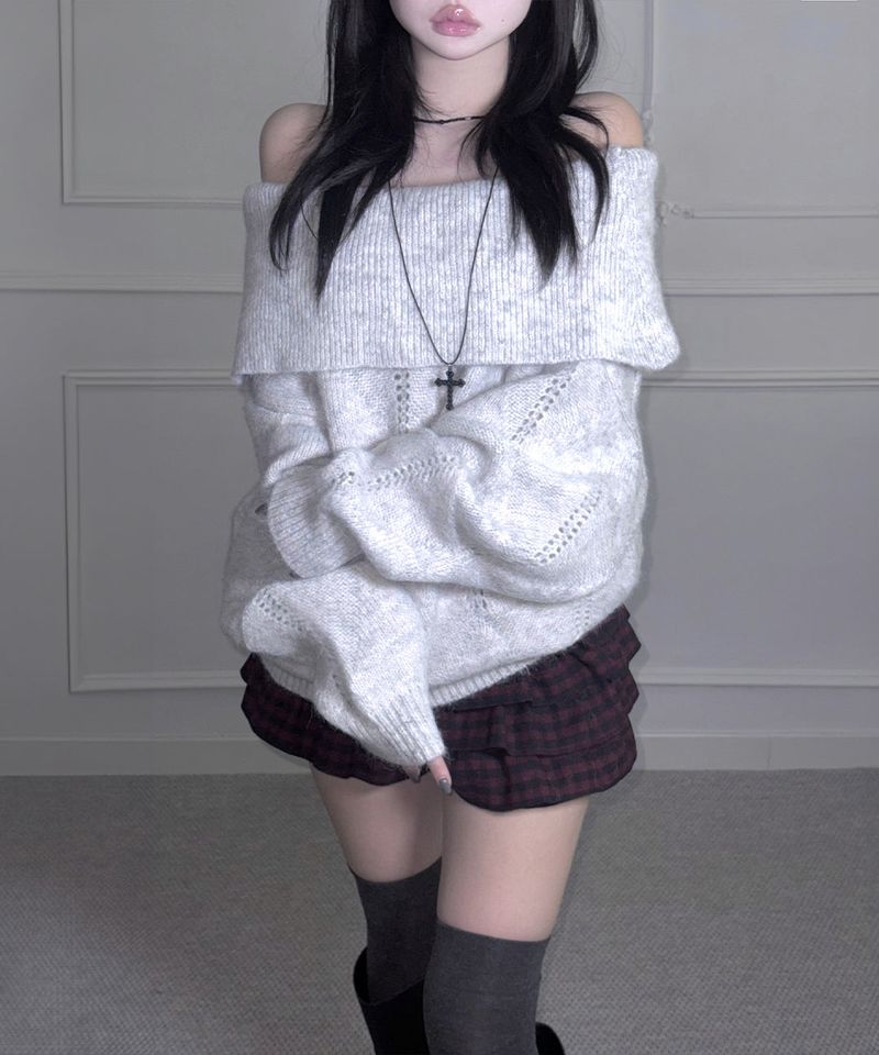 Off Dia Knit (3colors)