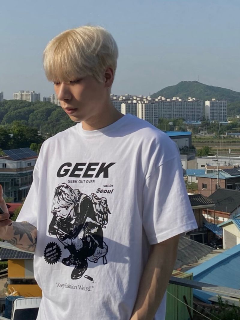 Geek half T 2C