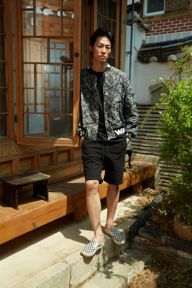 Camouflage Bomber Jacket