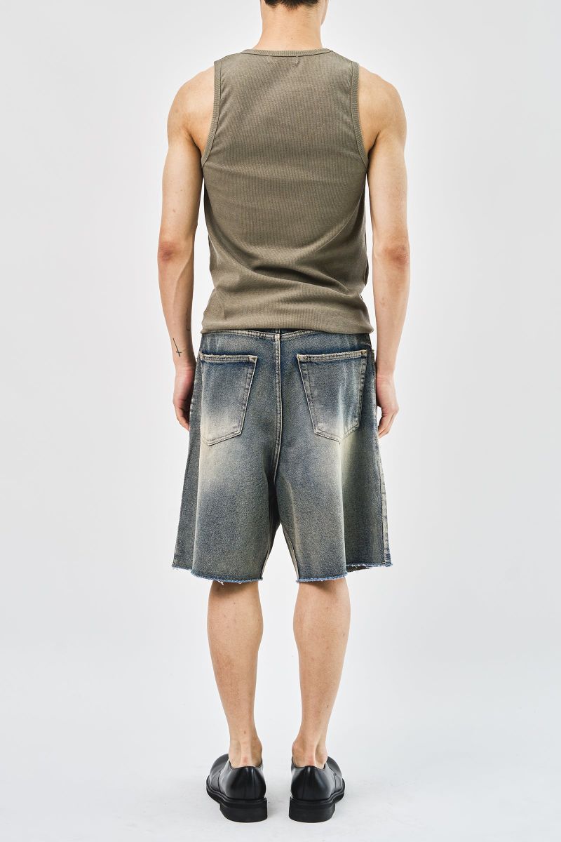 Milky Bermuda Denim Shorts