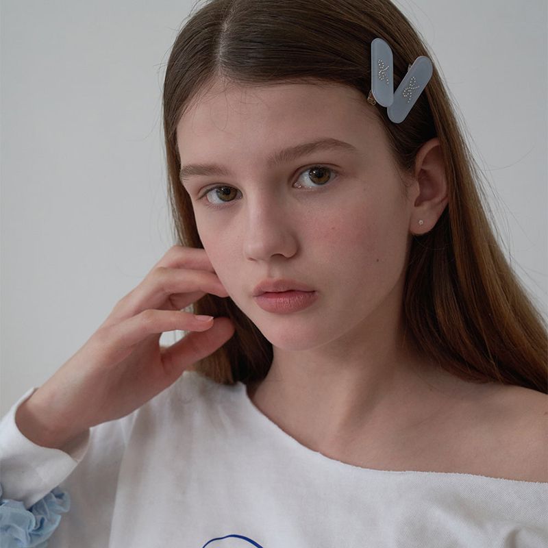 OVT-U（オーブイティーユー）の「タイニーリボンクリップセット_5 color（ヘアアクセサリー）」