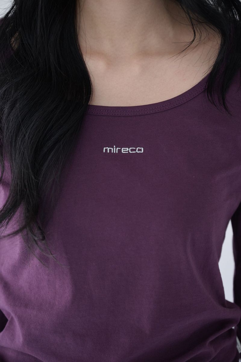 BASIC LOGO T PURPLE