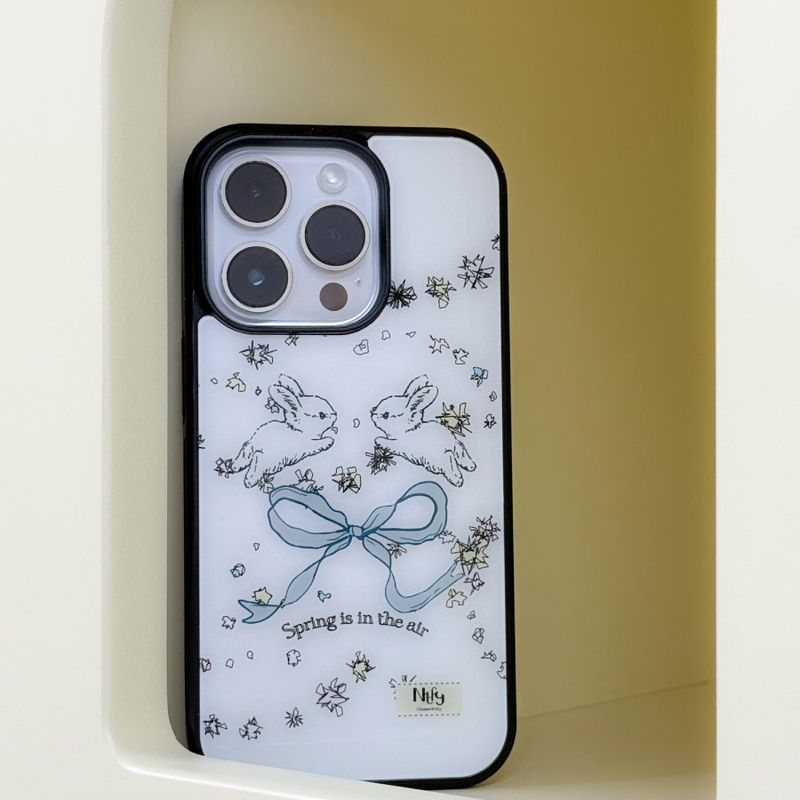 FLOWER DUST RABBIT MAGSAFE PHONE CASE