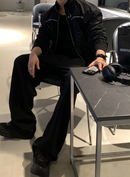 Locus Heathrow Bandad Cropped Windbreaker Jacket