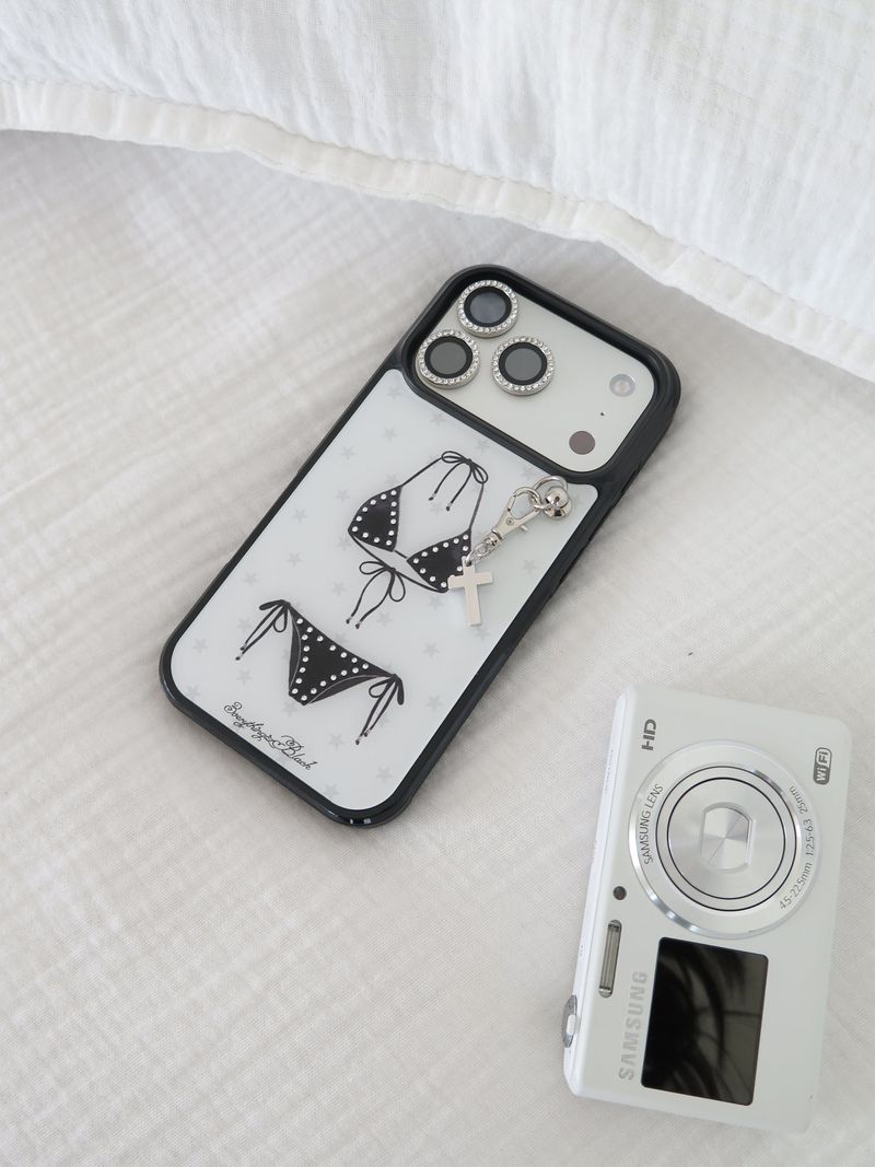 bikini stone case [black]