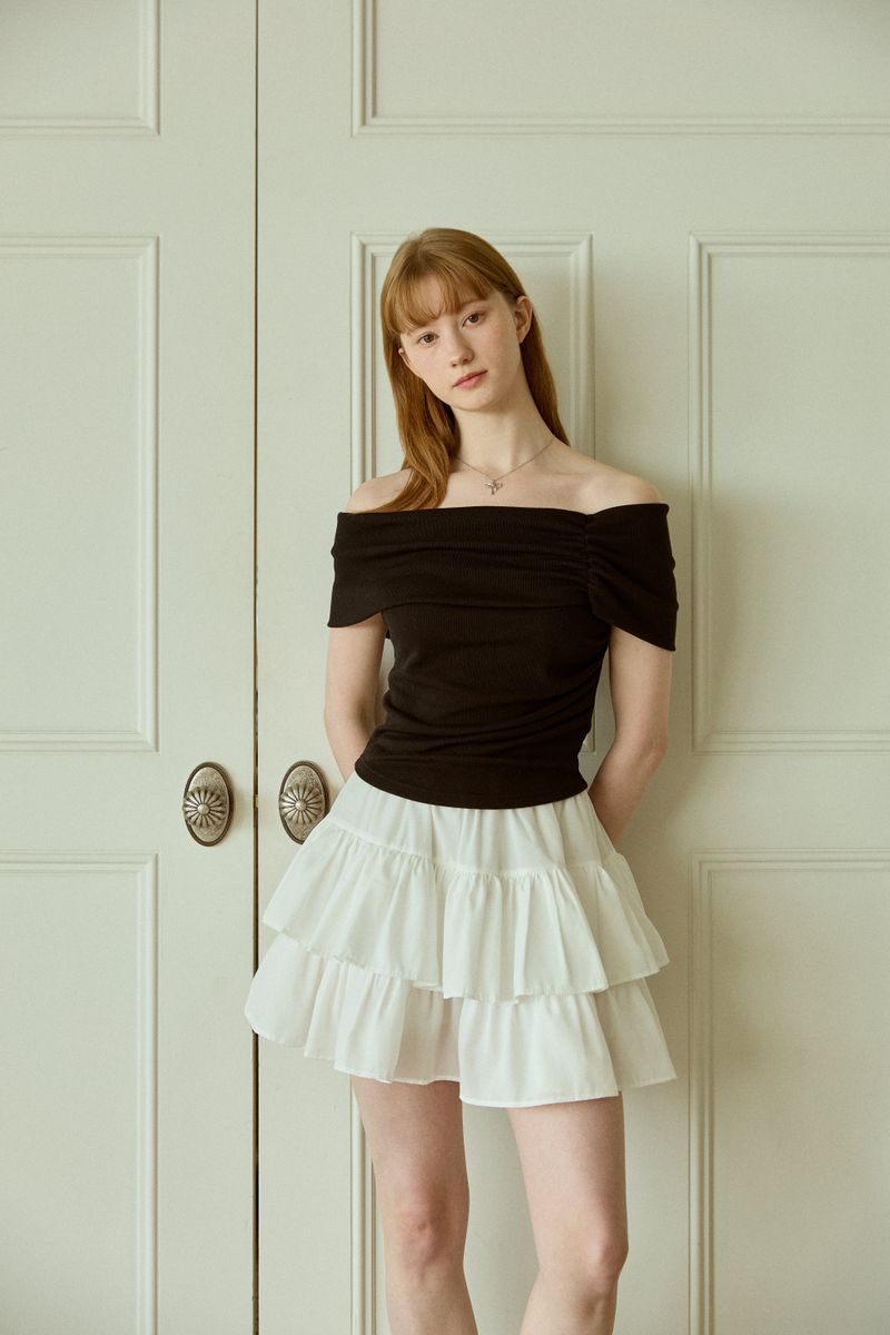 PINK PINEAPPLE（ピンクパイナップル）の「FAIRY TIERED SKIRT PANTS（Skirts）」