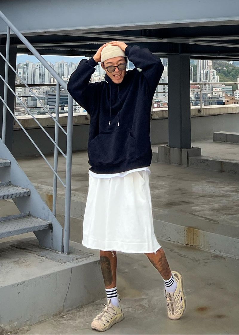 Essential flared half Pants 4COLOR
