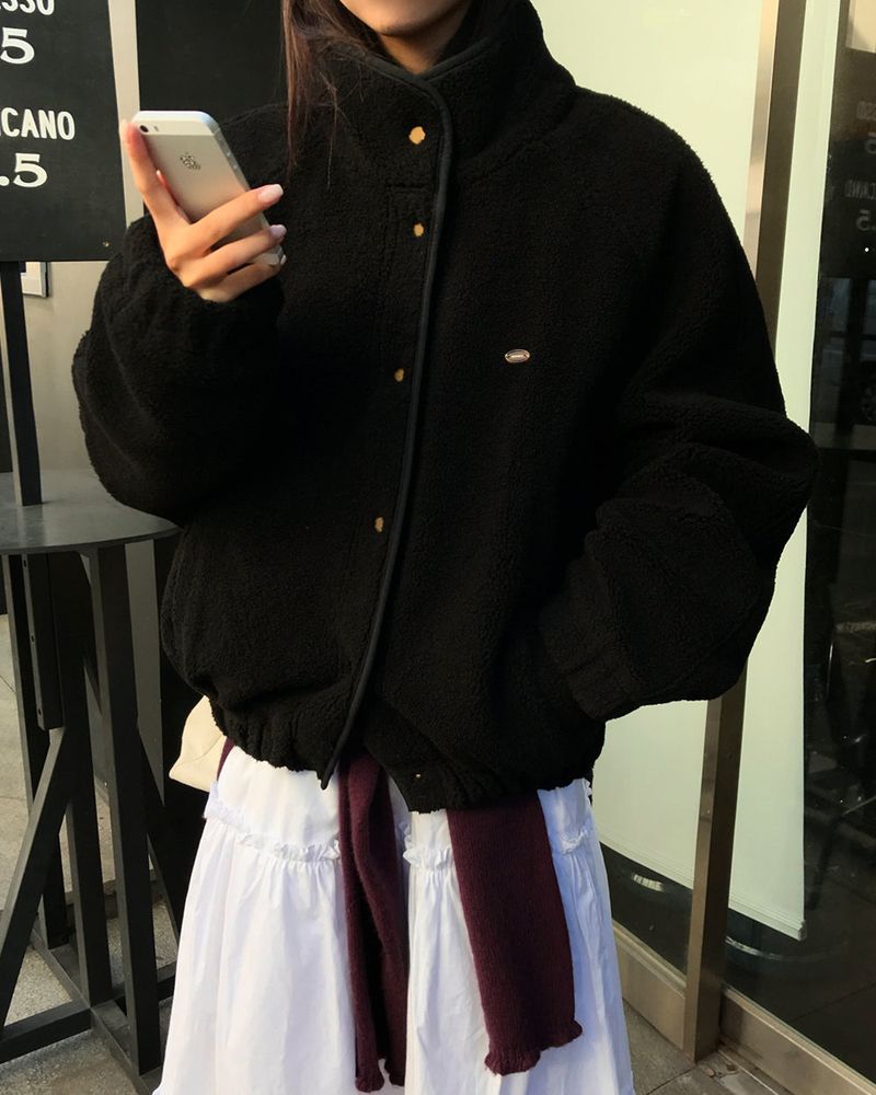[ORIGINAL] Cable Wool Fleece Jumper