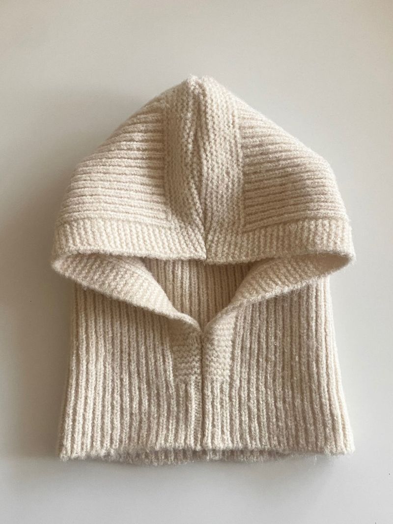 Knit balaclava