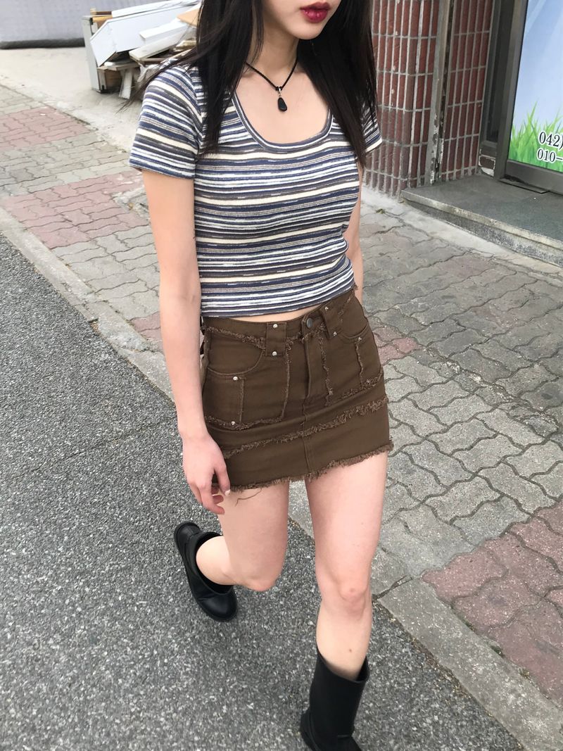 Brownie mini skirt