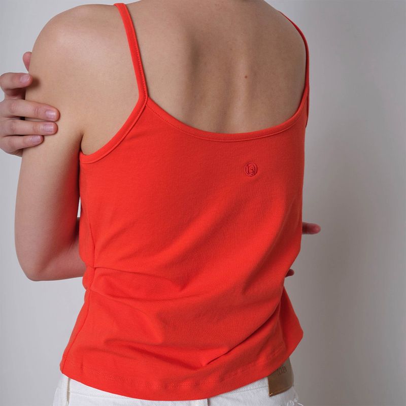 Cowl Sleeveless_Red