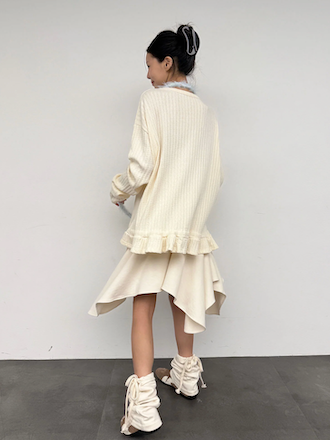 WARMER SKIRT IN GREY