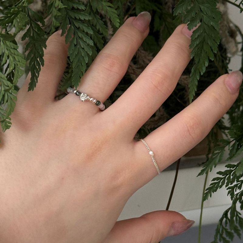 [CCNMADE] Kingstone Plumeria Ring (7color)