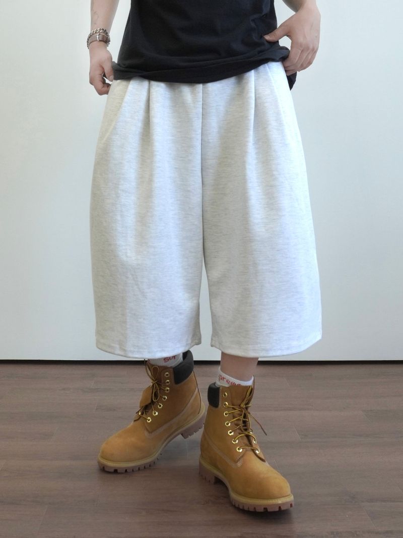 Double Cream 7-quarter Bermuda Pants 5C