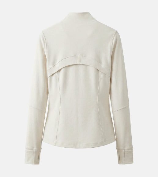 26SS★ [ EEUN MADE ] Layer velvet zip-up