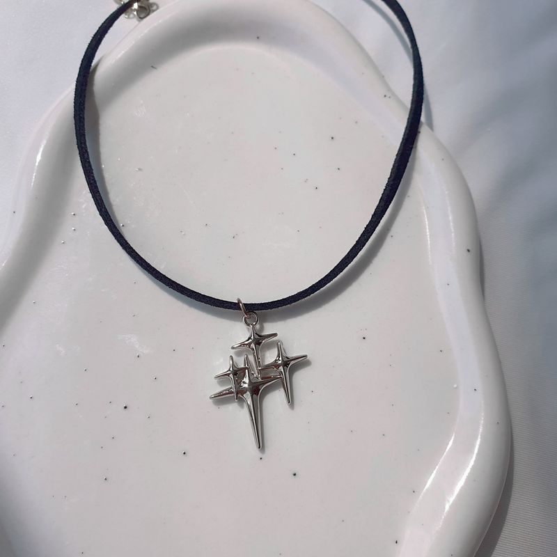 aimelbie（アイメルビー）の「[Stray Kids ハン Necklace] スパークルスパークルチョーカーネックレス - Silver Color（アクセサリー）」
