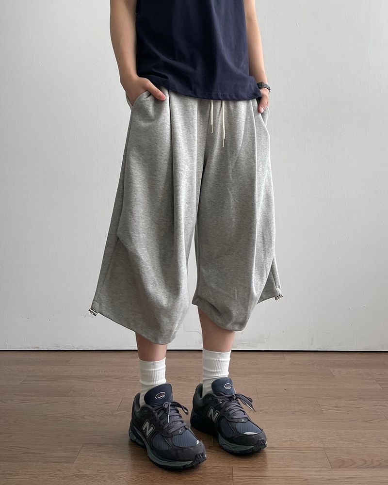 Drop Bermuda Bonded Sweatpants