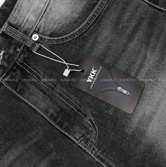 Eden 535 Retro Washed Long Wide Denim