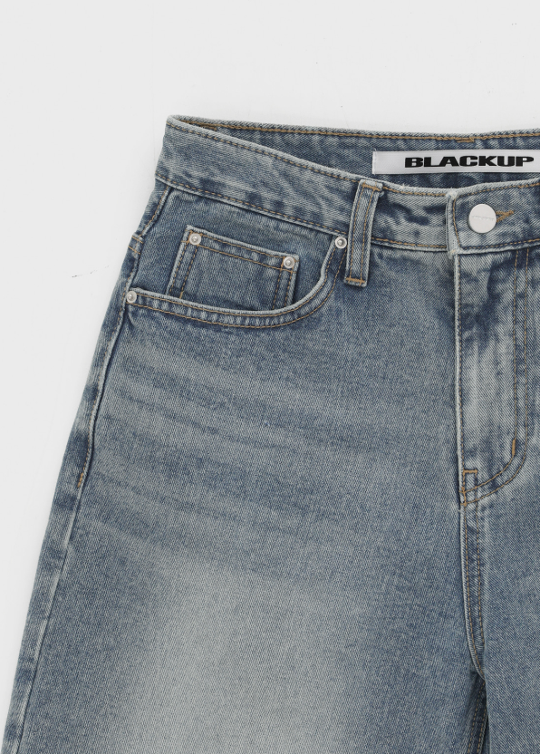 [B-DENIM] ESSENTIAL HALF SHORTS 040