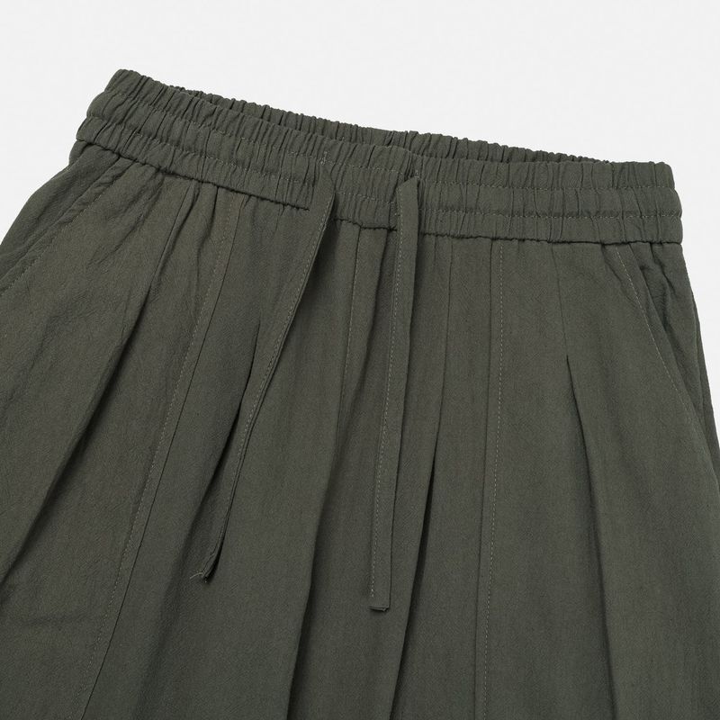 Mono Linen Wide Balloon Pants 4C