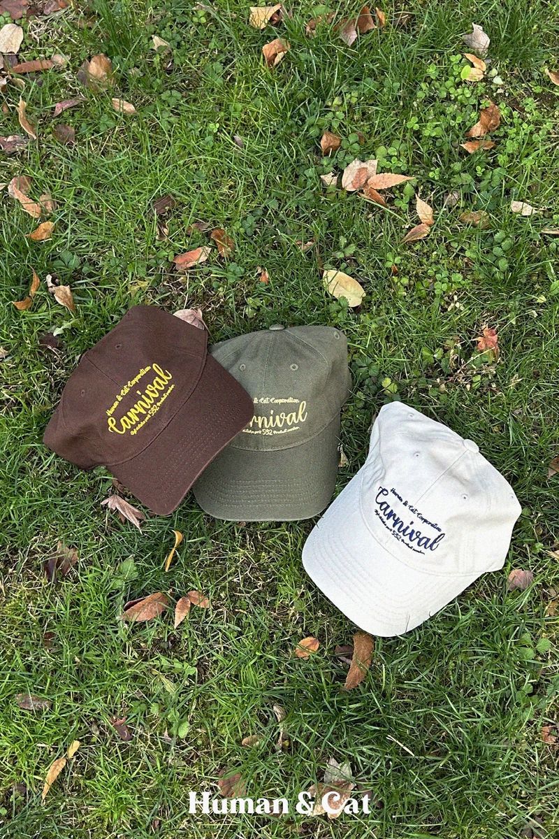 CARNIVAL WASHED BALL CAP / BEIGE