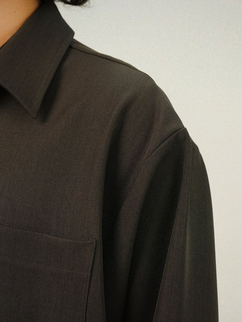 Bonjour Overfit Natural Shirts