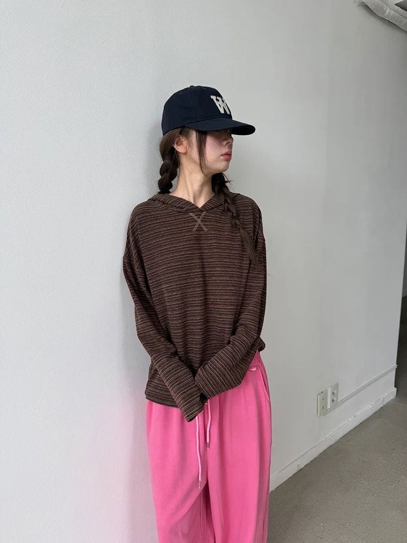 tension stripe hood T