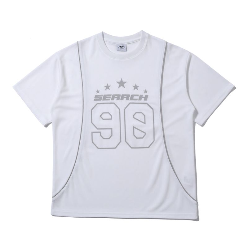 SEARCH410(サーチ410)の「NINETY COOL JERSEY T-SHIRT WHITE(Tops)」