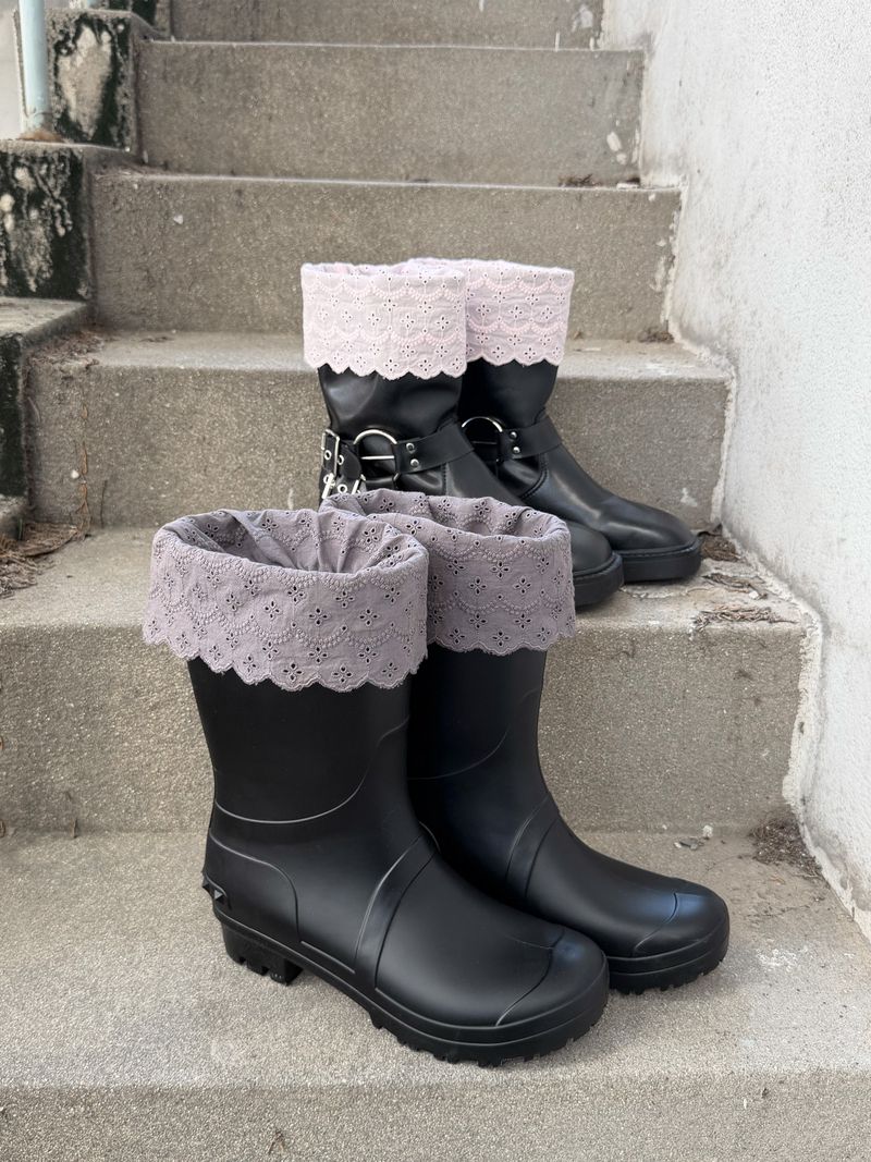 トリム レース カフ(grey)
