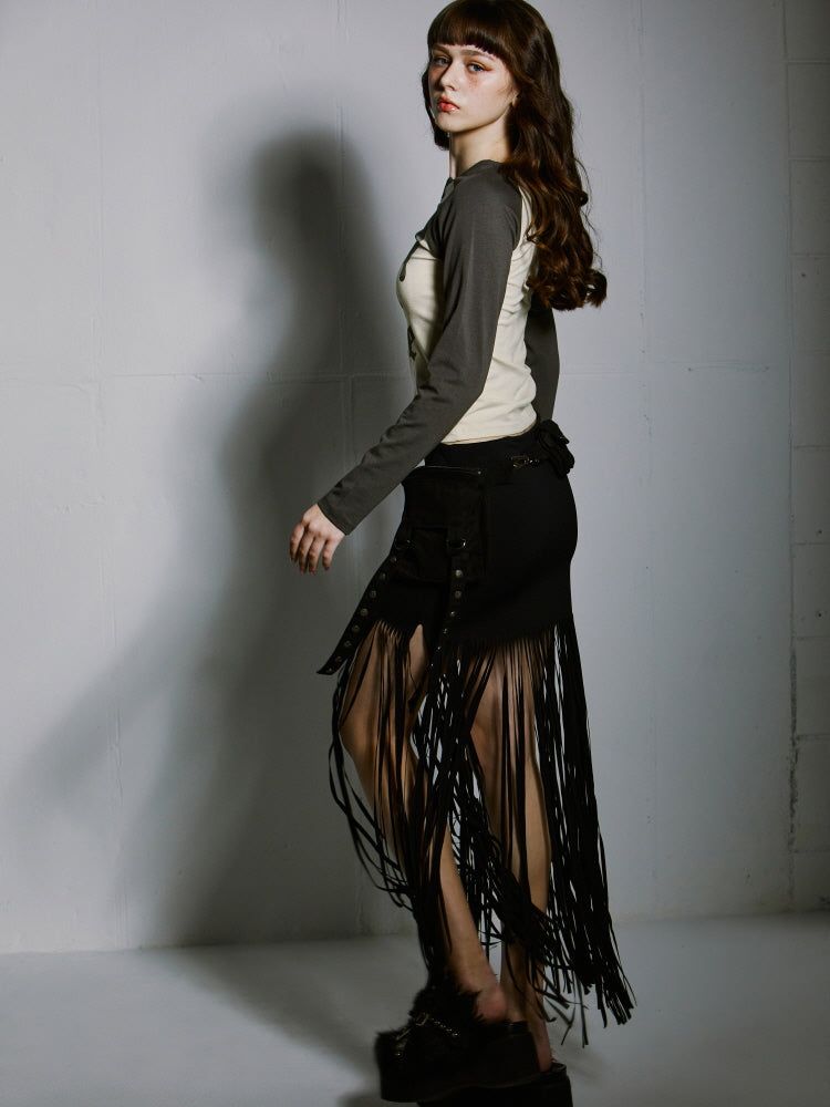 TASSEL SKIRT